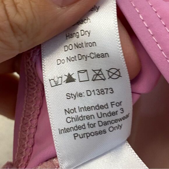 Weissman Elite dance costume maxi ombre purple pink dress Only Love D13873 IC - Picture 10 of 12